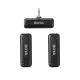 BOYA BY-WM3T2-M2 Mini 2.4GHz Dual-Channel Wireless Microphone